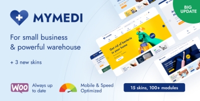 MyMedi - Responsive WordPress Theme 1.6.6