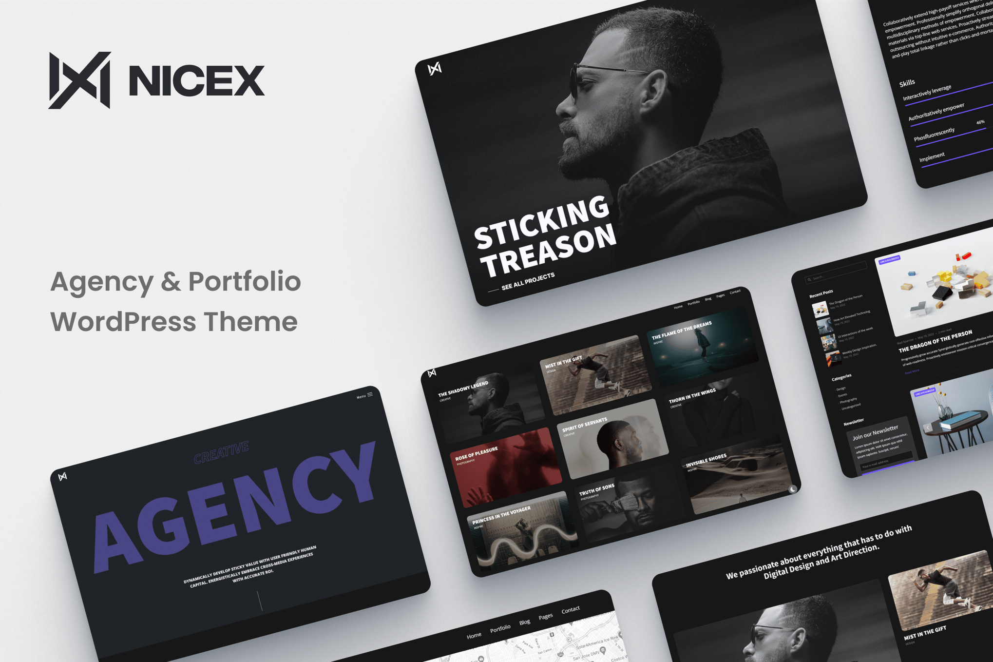 Nicex – Creative Portfolio Theme 1.0.4