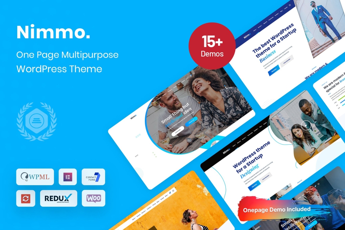 Nimmo - One Page WordPress Theme 1.2.7