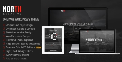 North - One Page Parallax WordPress Theme 4.0.7