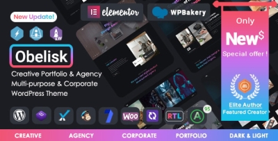 Obelisk - Agency Portfolio & Creative Theme 1.7.8