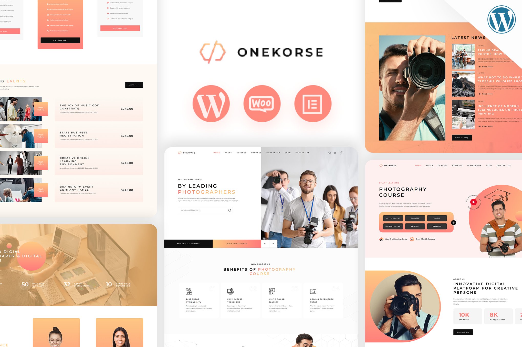 Onekorse – LMS Education Theme 1.0.7