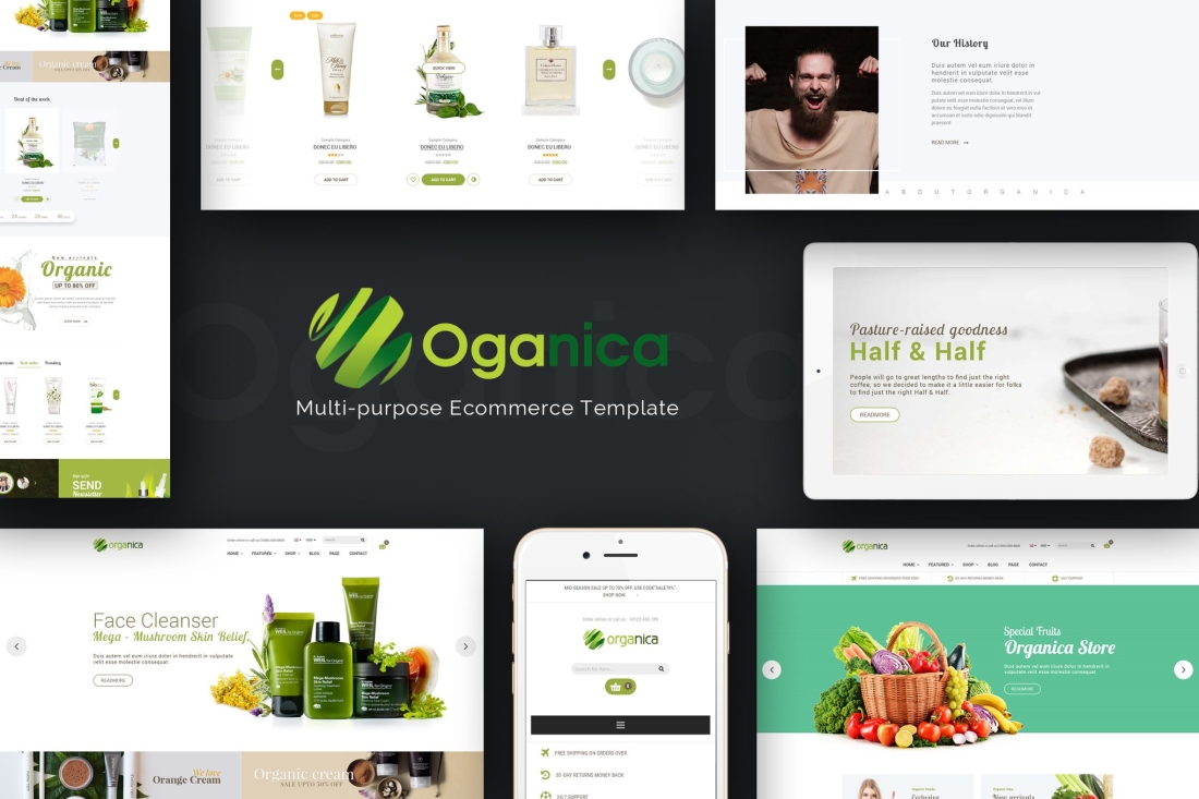 Organica - Responsive WooCommerce WordPress Theme 1.5.9