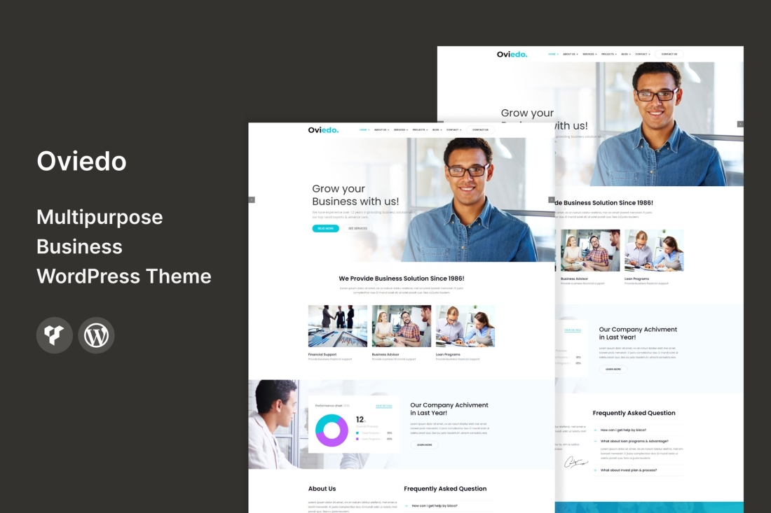 Oviedo - Multipurpose Business WordPress Theme 2.6