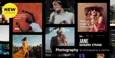 Photography WordPress Theme 7.6.5