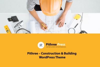Pithree – Construction & Building WordPress Theme 2.1