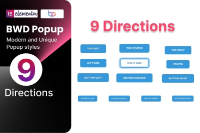 Popup plugin for Elementor 1.0