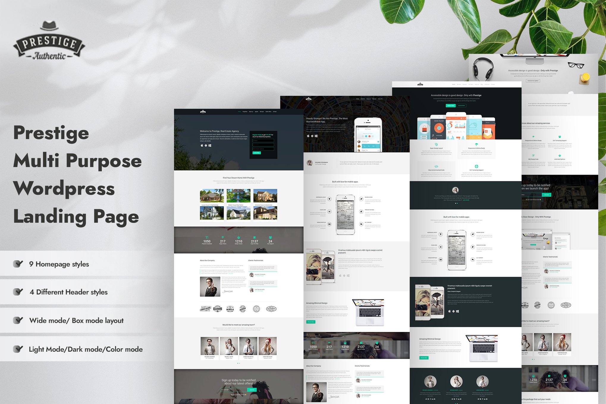 Prestige – Multi Purpose WordPress Landing Pages 1.3.6.3