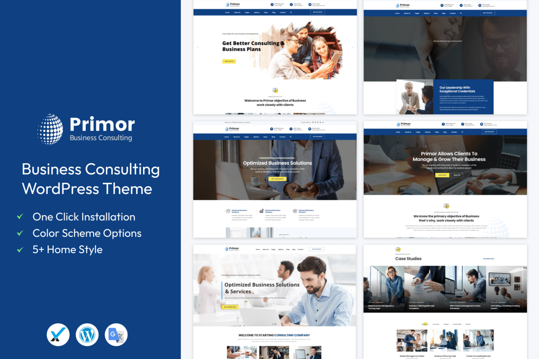 Primor - Business Consulting WordPress Theme 2.3