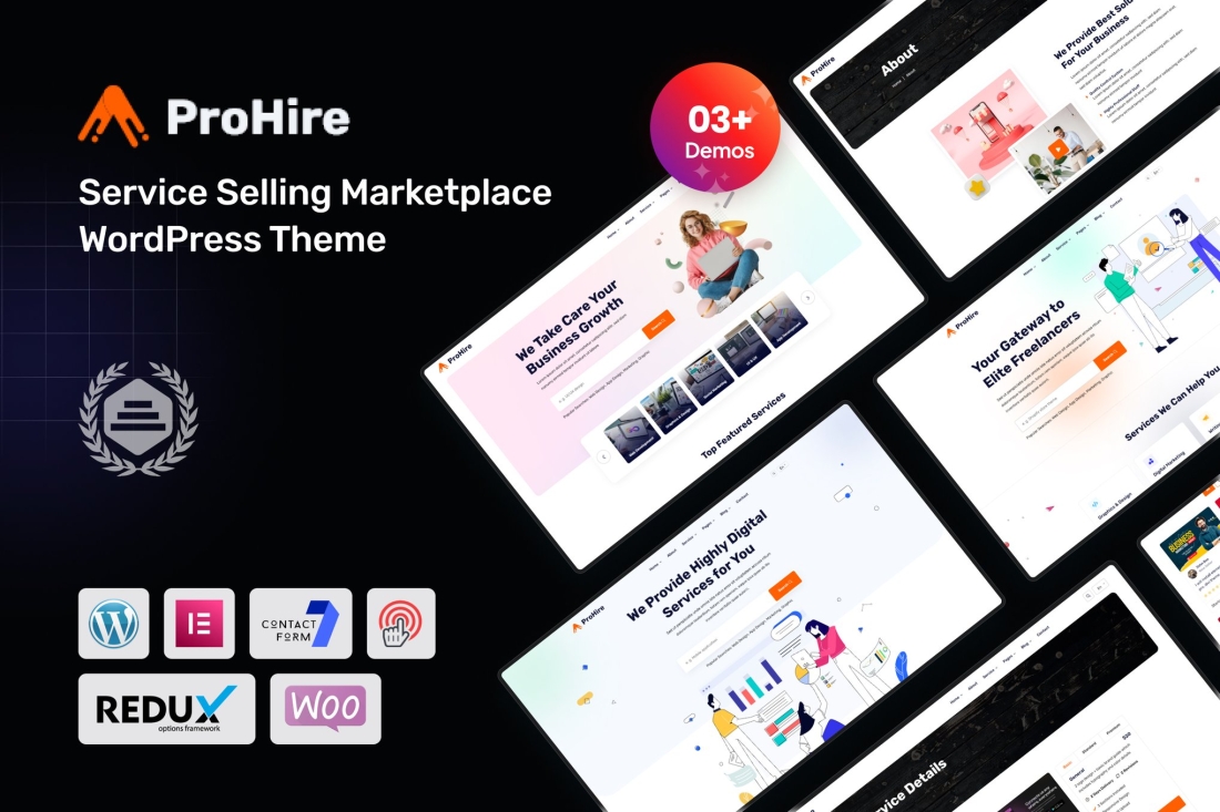 Prohire - Service Selling Marketplace WordPress 1.0