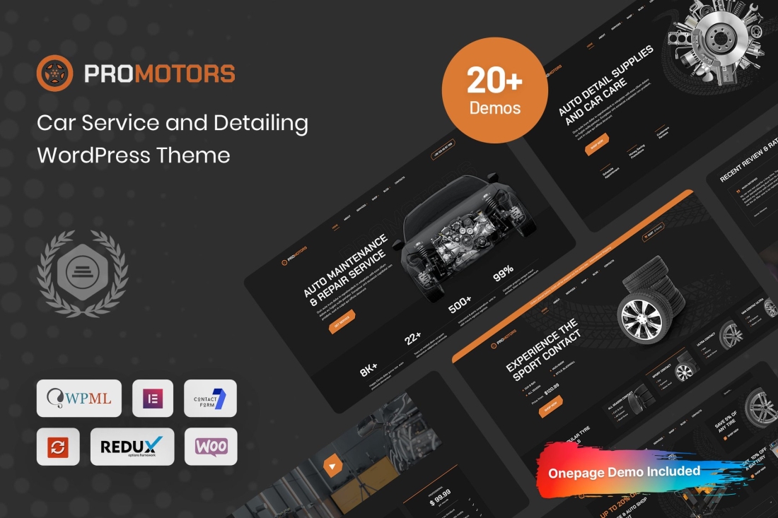 ProMotors - Car Service & Detailing WP 1.0.4