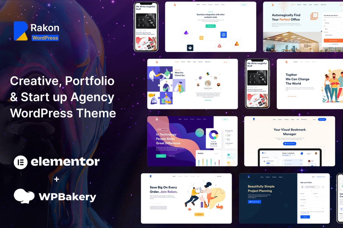 Rakon - Creative Multi-Purpose WordPress Theme 2.2.6
