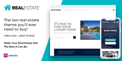 Real Estate 7 WordPress Theme 3.5.6