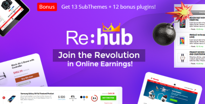 REHub - Price Comparison, Multi Vendor Store Theme 19.9.3