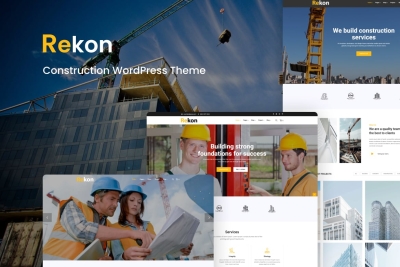 Rekon - Construction WordPress Theme 1.0.16