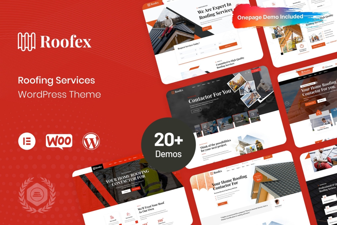 Roofex - Roofing WordPress Theme 1.0.5