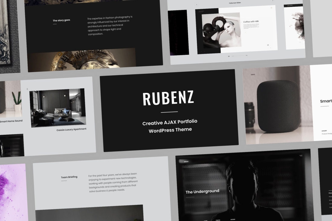 Rubenz – Creative AJAX Elementor Theme 3.3.0