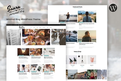 Saara - Minimal Blog WordPress Theme 2.9