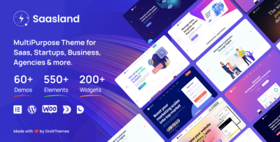 Saasland - MultiPurpose Theme for Startup 3.6.9