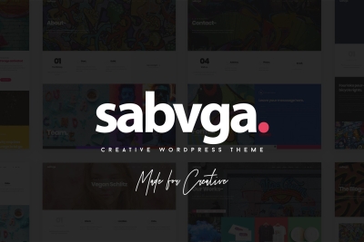 Sabvga - Modern & Creative Portfolio Theme 1.4