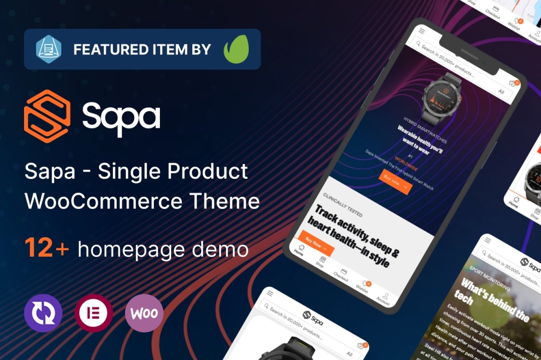Sapa - Product Landing Page WooCommerce Theme 1.1.2