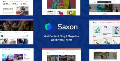 Saxon - Viral Content Blog Theme 1.9.2