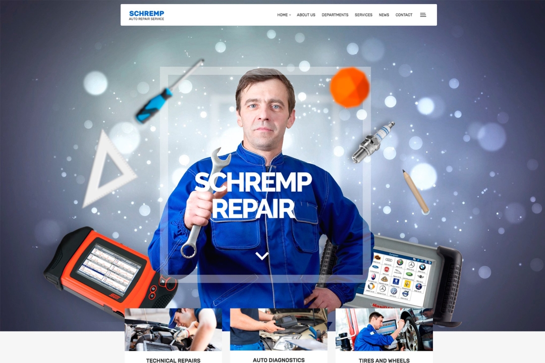 Schremp - Mechanical Wordpress 3.1