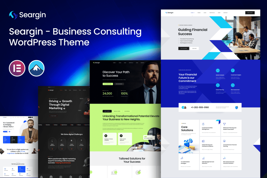 Seargin - Business Consulting WordPress Theme 1.0.0