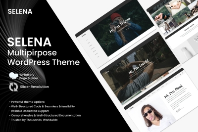 Selena. - Portfolio WordPress Theme 1.0.3