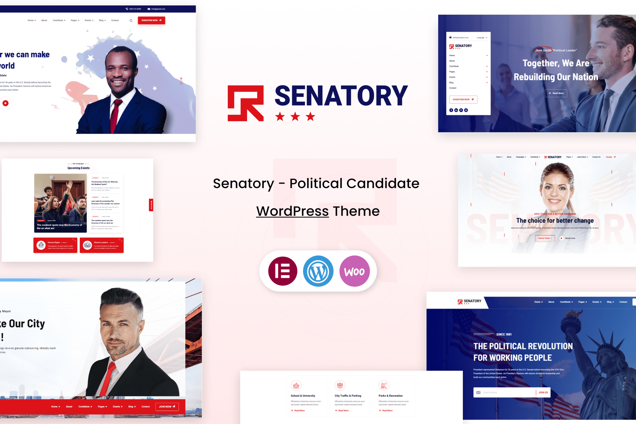 Senatory – Political Candidate WordPress Theme 2.1.2
