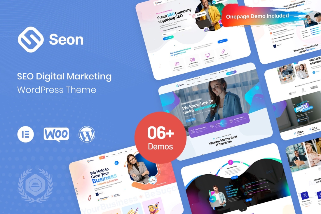 Seon - SEO WordPress Theme 1.0.0