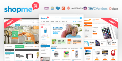 ShopMe - Multi Vendor Woocommerce WordPress Theme 1.6.2