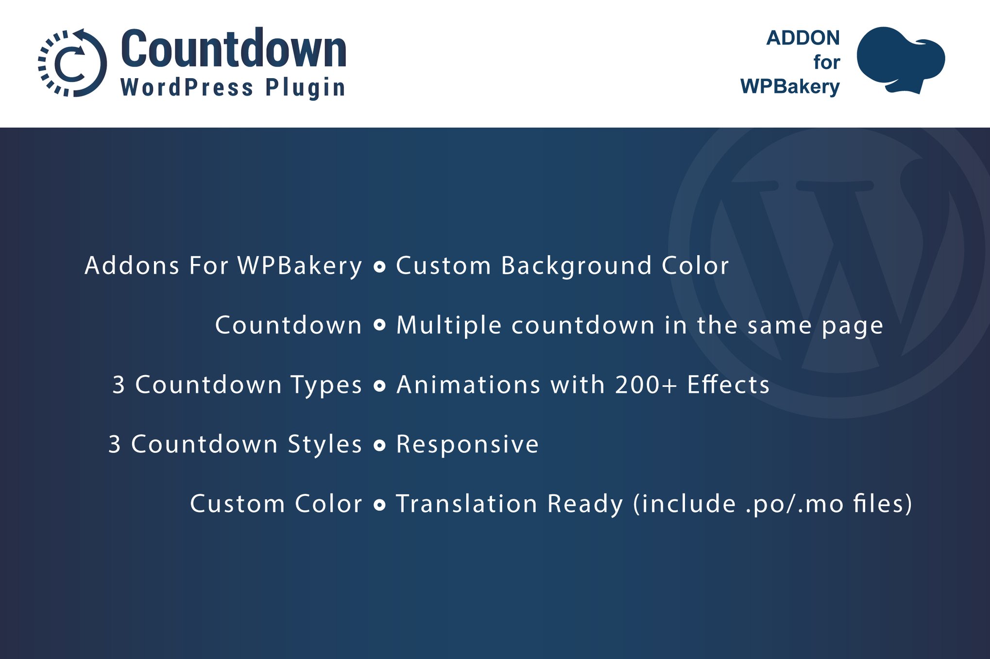 Countdown – Addons for WPBakery Page Builder 1.0