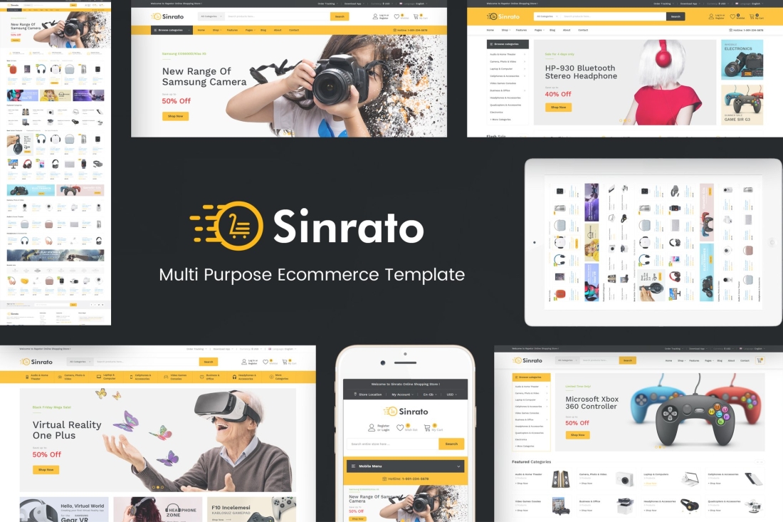 Sinrato - Electronics Theme for WordPress 1.0.5