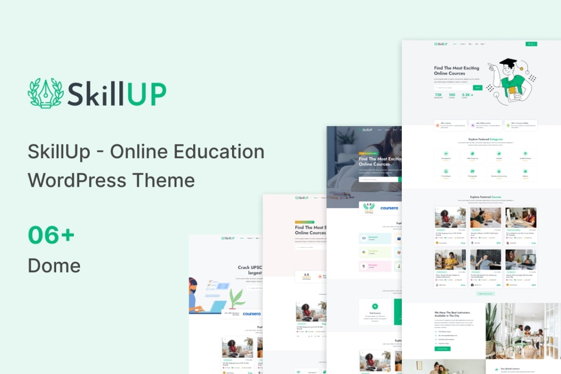 SkillUp - Online Education WordPress Theme 1.0.29