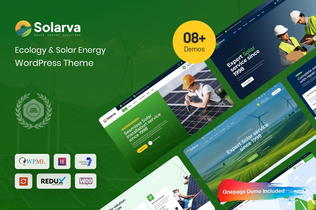 Solarvi - Ecology & Solar Energy Theme 1.0.0