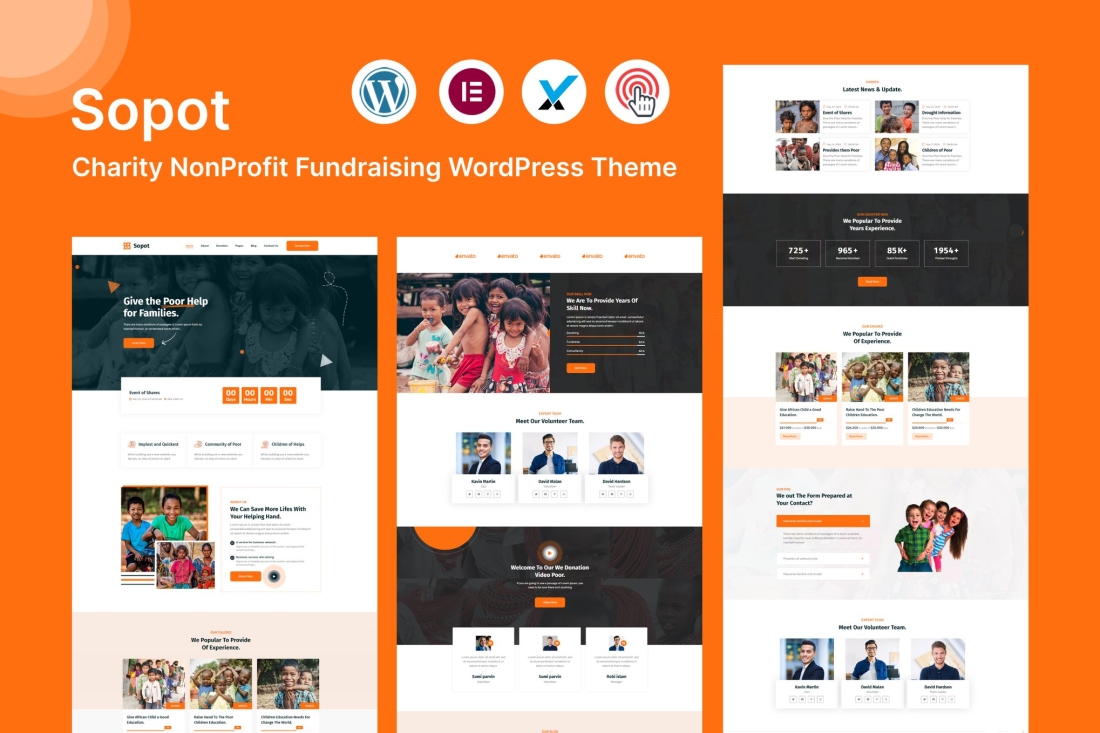 Sopot - Charity Fundraising WordPress Theme 1.0