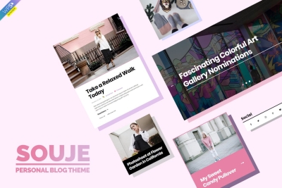 Souje - Personal WordPress Blog Theme 5.0.6