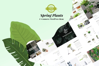 Spring Plants - Gardening & Houseplants WordPress 3.7