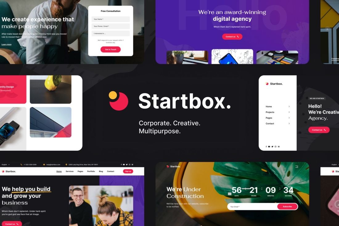 Startbox - Multipurpose Corporate WordPress Theme 1.0.1