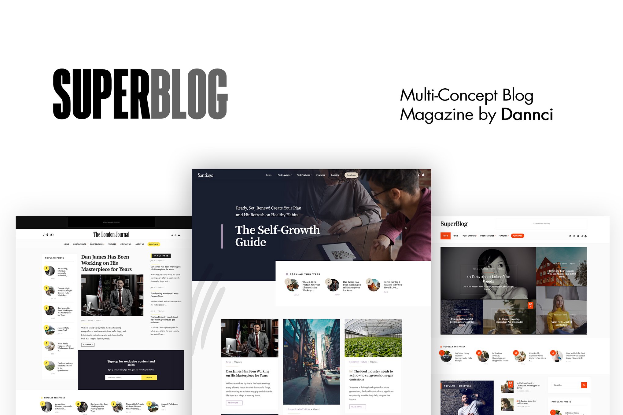 SuperBlog – Powerful Blog & Magazine Theme 3.6