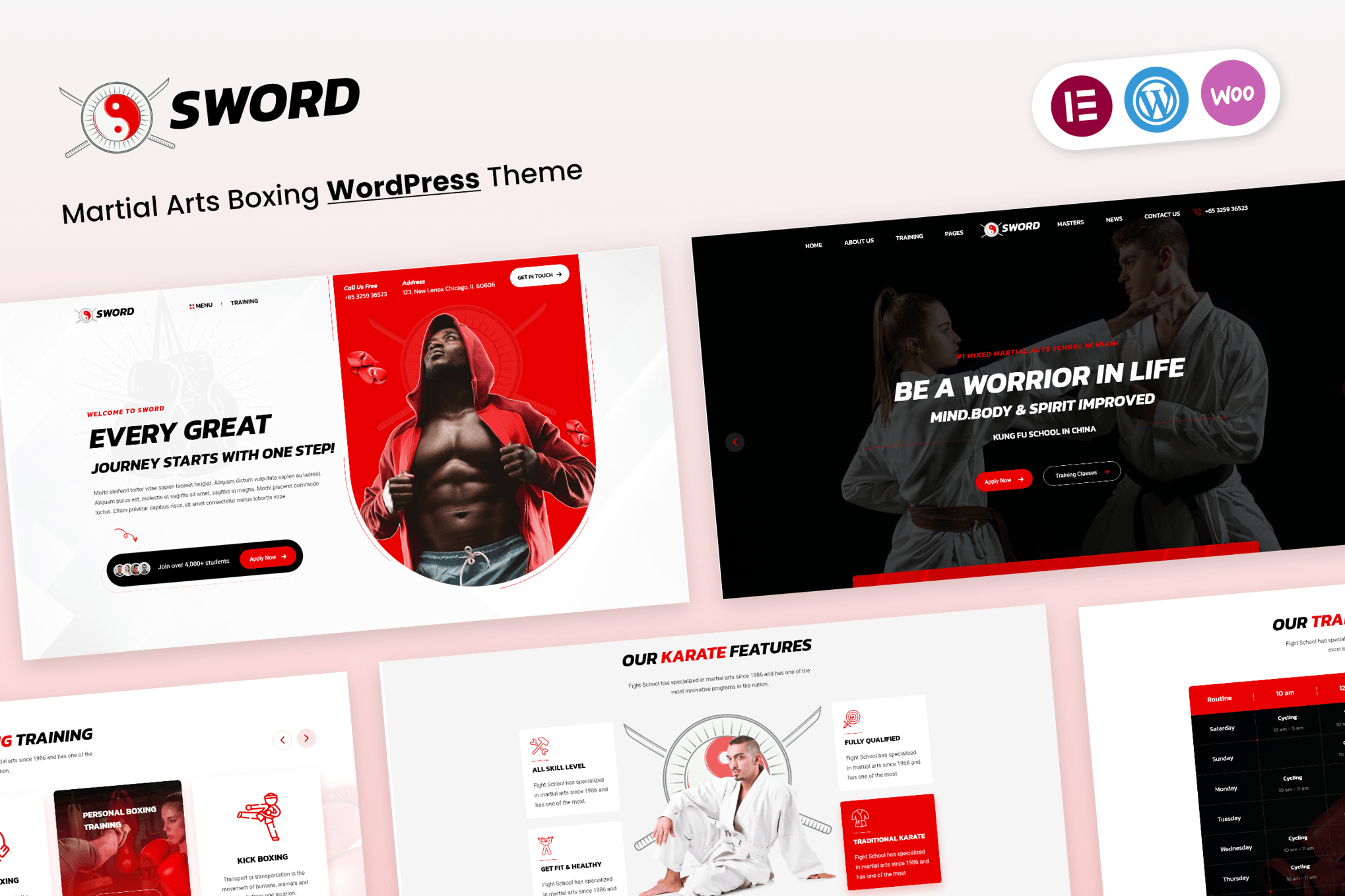 Sword – Martial Arts Boxing WordPress Theme 2.1.3