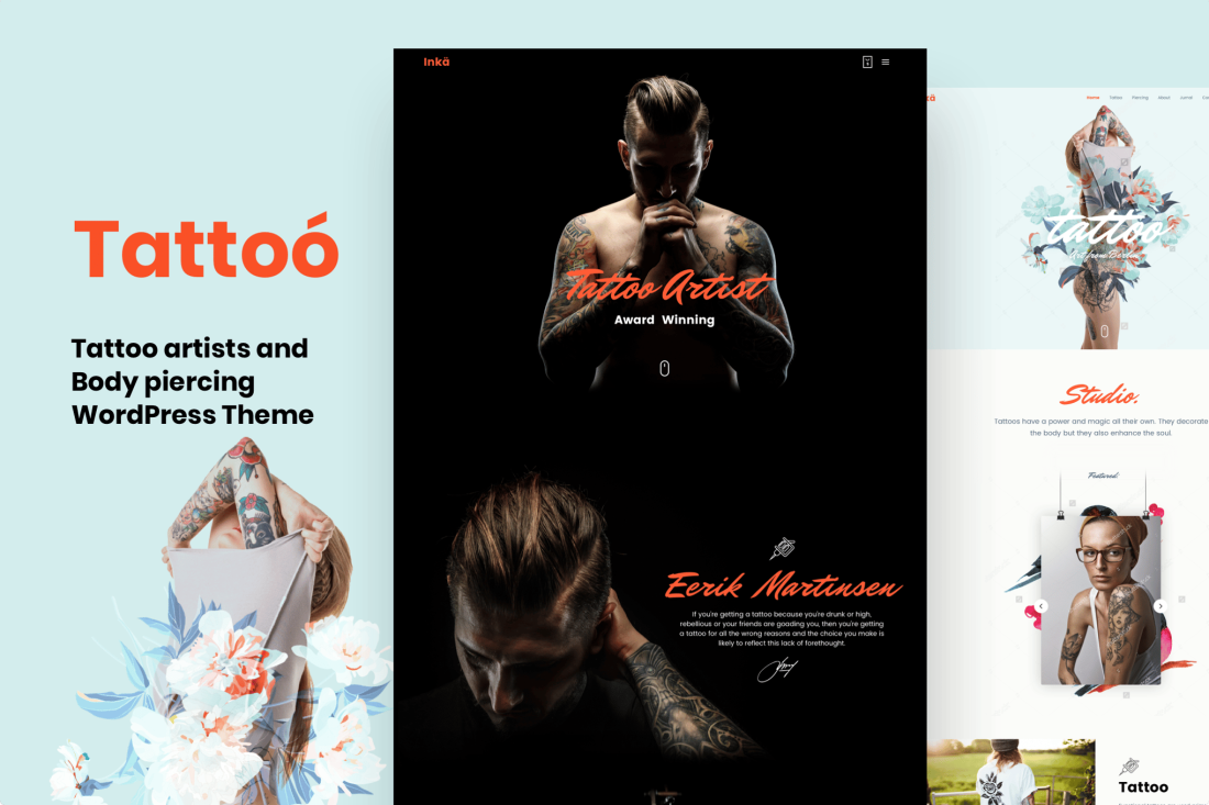 Tattoo - WordPress Theme 31