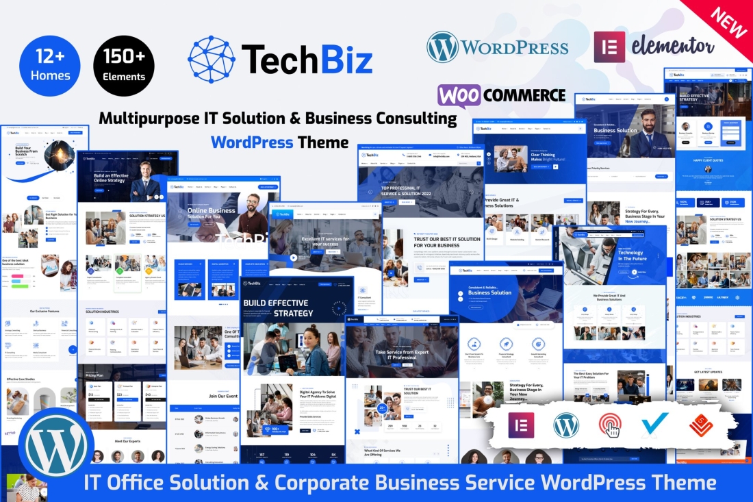Techbiz - Multipurpose IT Solution Business Theme 2.7.2