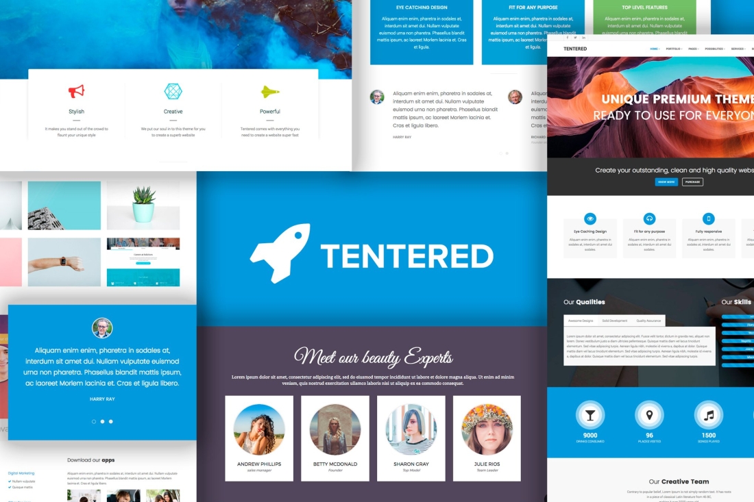 Tentered - Multi Purpose WordPress Theme 2.5