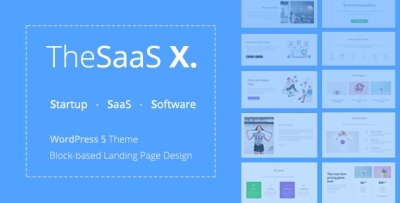 TheSaaS X - Responsive SaaS, Startup & Business Theme 1.1.5