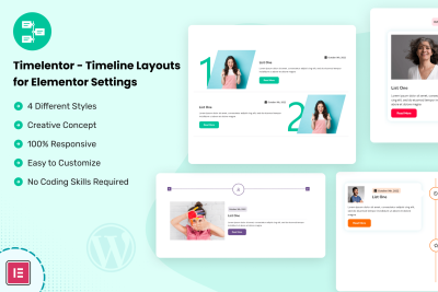 Timelentor - Timeline Layouts for Elementor 1.0.5