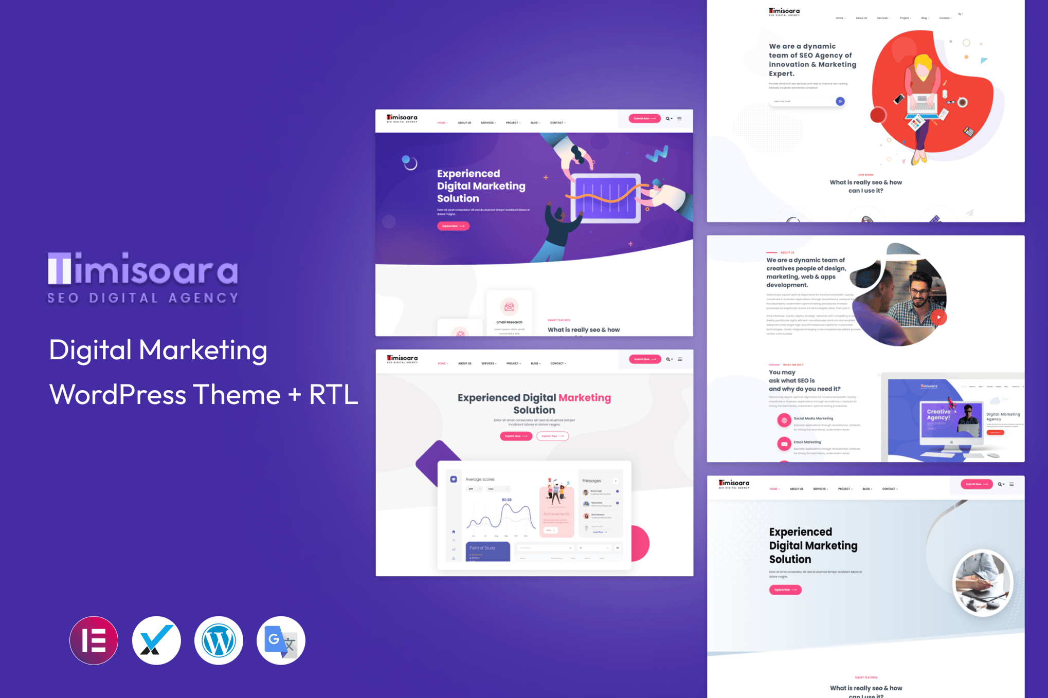 Timisoara – Digital Marketing WordPress Theme 3.0.1
