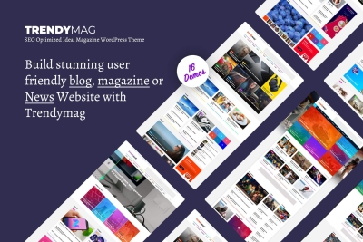 TrendyMag - WordPress News Magazine & Blog Theme 1.3