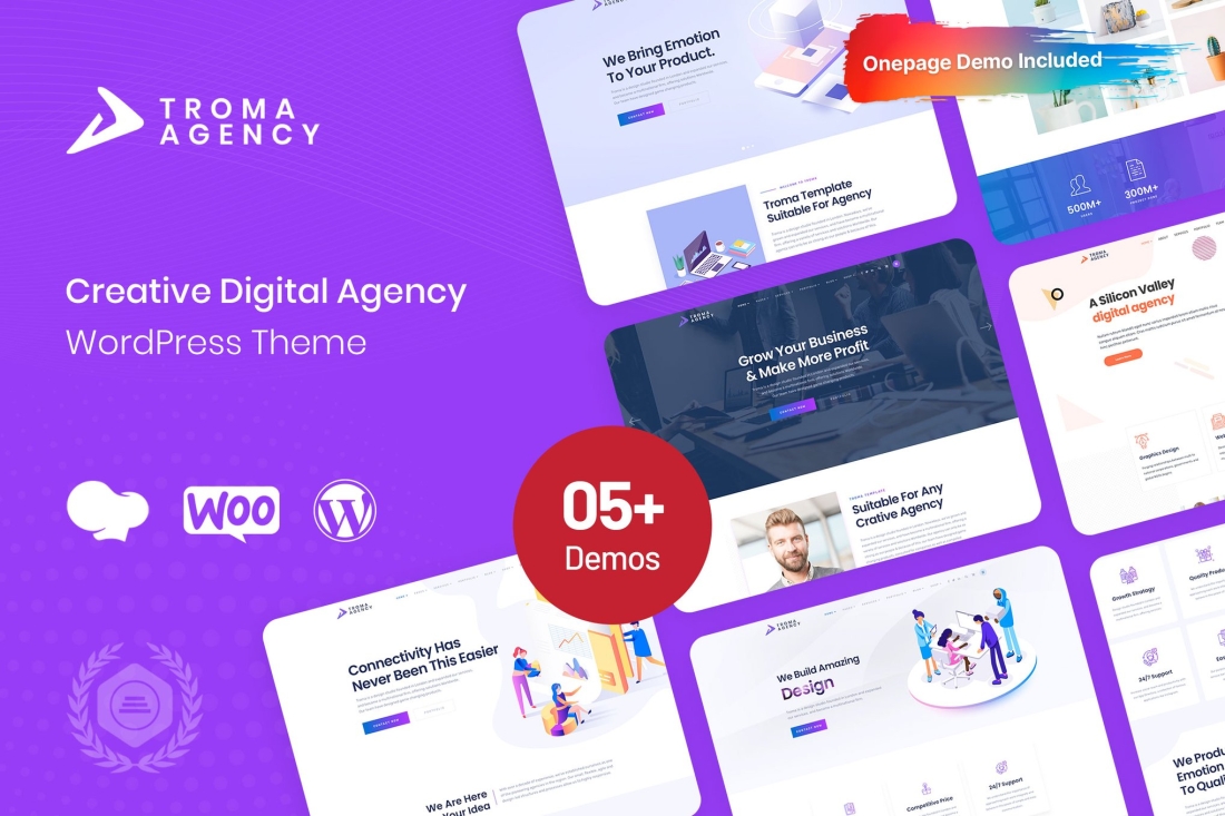 Troma - Digital Agency WordPress Theme 1.2.5